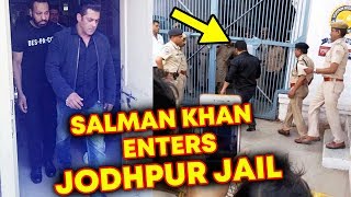 Watch Salman Khan ENTERS JODHPUR JAIL Like A BOSS | Blackbuck Case 5 Year Jail Video