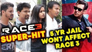 Watch Will Salman Khan's JAIL Sentence Affect RACE 3? | PUBLIC REACTION Video