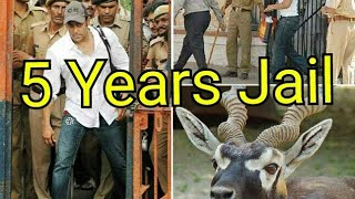 Watch Salman Khan Gets 5 Years Jail In Black Buck Poaching Case Video