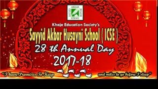 Watch S A H S (ICSE) 28th Annual Day 2018 Video