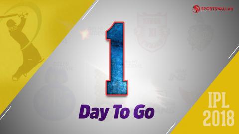 Watch 1 Days To Go For The IPL! Video