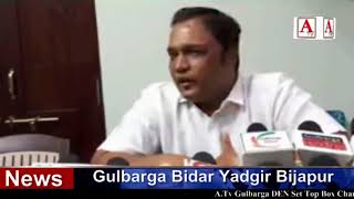 Watch Dr Tanveer Asif Zerdi Gulbarga North Se Congress Ticket Ke Dawedar A.Tv News 15-3-2018 Video