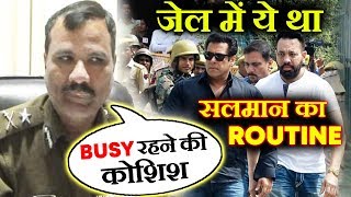 Watch Jodhpur Jail Police OPENS On Salman Khan's FULL DAY ROUTINE In JAIL On 2nd Day | Blackbuck Case Video