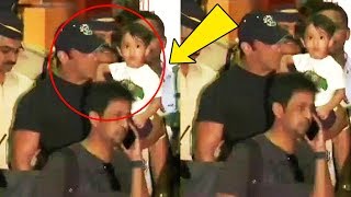 Watch Salman Khan With AHIL FIRST VIDEO At Mumbai Airport After BAIL In Blackbuck Case Video