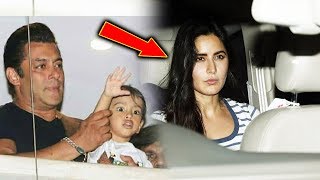 Watch Katrina Kaif Meets Salman Khan After Getting Bail In Blackbuck Case | Galaxy Apartment Video