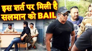 Watch Salman Khan Given BAIL On This Condition | Blackbuck Case Video