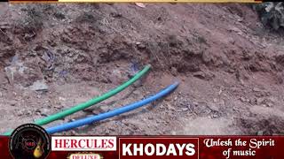 Watch Careless Contractor: Pipeline Burst Floods Nearby Houses In Ponda Video