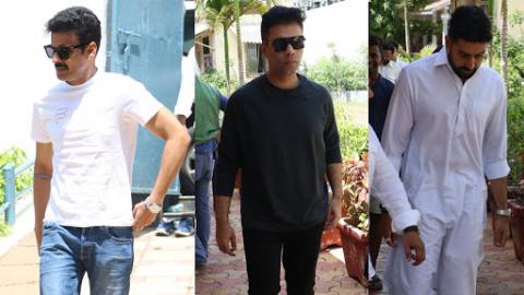 Watch Nikhil Advaniâ€™s Mother Passes Away: Abhishek Bachchan, Karan Johar, Manoj Bajpayee Attend Funeral Video