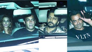 Watch Saqib Saleem Birthday Party | Salman Khan, Iulia Vantur, Ritesh Deshmukh, Bobby deol Video
