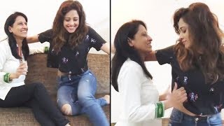 Watch Nushrat Bharucha Dance With Mom Will Make Your Day | Sonu Ke Titu Ki Sweety Fame Nushrat Bharucha Video