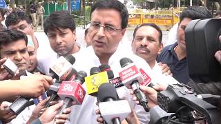 Watch Randeep Singh Surjewala addresses media on country-wide Congress protest over Dalit issue Video