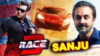 Watch Salman Khan Makes A Record With RACE 3, Ranbir's SANJU Teaser To Release On 24 April 2018 Video