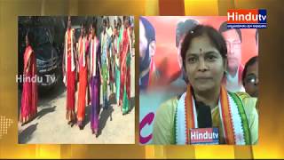 Watch Smt.Nerella Sharada,Telangana Mahila Congress State President Addressing at Gandhi Bhavan|Hindutv Video