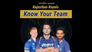 Watch Know Your Squad- Rajasthan Royals IPL 2018 Video
