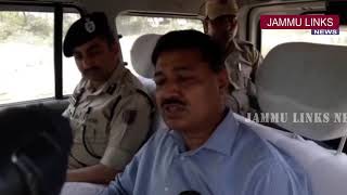 Watch DC Kathua visits Kerrian Gandyal to check illegal mining Video
