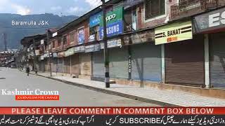 Watch Baramulla shuts against south Kashmir killings | Video Rezwan Mir Video