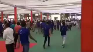 Watch People Leave for #PM Modi Speech at #Gujurat Meeting Video