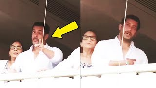 Watch Salman Khan Threatening Fans Outside His Home Goes Viral - Watch Video Video