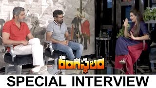 Watch Rangasthalam Special Interview With Jagapathi Babu And Sukumar - Ram Charan, Samantha Video