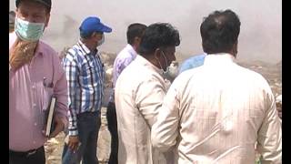 Watch 2 Delhi Minister Visit on landfill site Delhi India / Polution Video