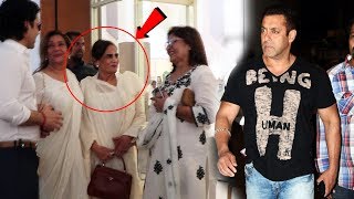 Watch Salman Khan's Mother Attends Nikhil Advani's Mother's Prayer Meet Video
