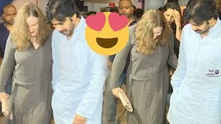 Watch Pawan Kalyan Lovely Conversation With Anna Lezhneva | Pawan Kalyan Watched Rangasthalam | Ram Charan Video