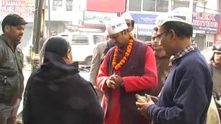Watch AAP MLA Pankaj Pushkar Timar pur Video