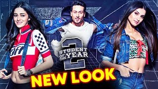Watch Student Of The Year NEW LOOK Unveiled | Tiger Shroff, Tara Sutaria, Ananya Pandey Video