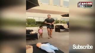 Watch Neeru Bajwa Fun With Husband and Family Video