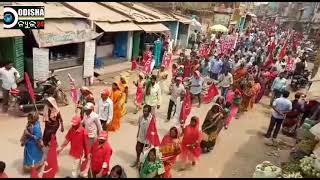 Watch Tribal people strike in Padampur, Rayagada Video