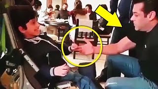 Watch Salman Khan Playing With Specially Abled Fan Will Melt Your Heart Video