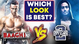 Watch Baaghi 2 Vs Student Of The Year 2 | Which Tiger Shroff LOOK Is BEST? Video