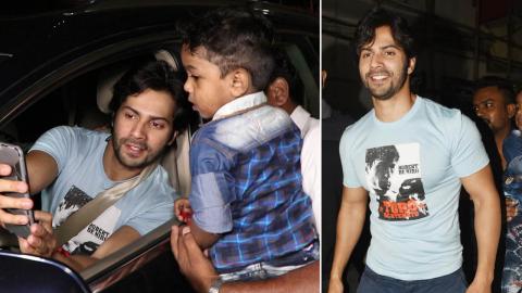 Watch Varun Dhawan Spotted At Juhu PVR Video