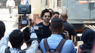 Watch Varun Dhawan Meets His Fan's At October Special Screening Video
