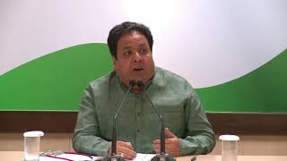 Watch AICC Press Briefing By Rajeev Shukla at Congress HQ Video