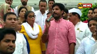 Watch Congress Protest on Petrol Price..  IYC to AICC Video