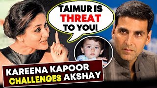 Watch Taimur Ali Khan Is THREAT To Akshay, Kareena Kapoor CHALLENGES Akshay Kumar Video