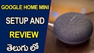 Watch Google home mini setup and review || Telugu Tech Tuts Video