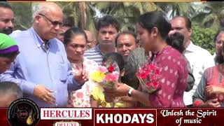 Watch Margao Municipality Bans Plastic But Brings Plastic Wrapped Flower Bouquets To Official Function! Video