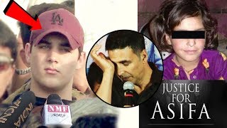 Watch Akshay Kumar Son Aarav EMOTIONAL Reaction On Asifa Kathua Case Video