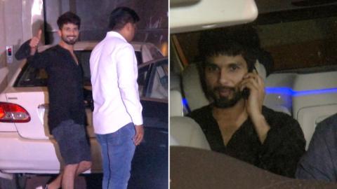 Watch Shahid Kapoor Spotted At Ekta Kapoor Office Video