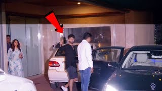 Watch Shahid Kapoor Spotted At Ekta Kapoor's Office Video