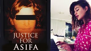Watch Jacqueline Fernandez Plays SAD PIANO For Asifa | Kathua Case | Justice For Asifa Video