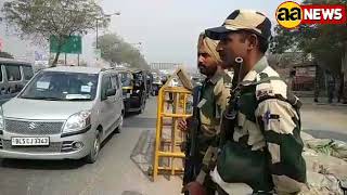 Watch Delhi Singhu Border par alert. Kisan March ko lekar Video