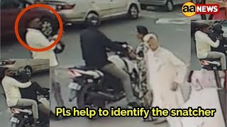 Watch Pls help to identify the snatcher by circulating this footej. Area Ashok Vihar Delhi Video