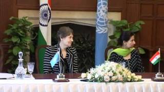 Watch Visit of UNDP Administrator Ms. Helen Clark to India Video