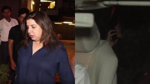 Watch Farah Khan & Sonam Kapoor Family Spotted At Juhu Video
