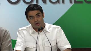 Watch AICC Press Briefing By Jaiveer Shergill in Congress HQ on Cash Crunch. Video