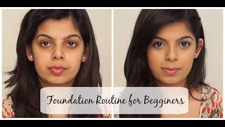 Watch Foundation Routine for Beginners | Indian Skintone | Beginners Series #2 Video