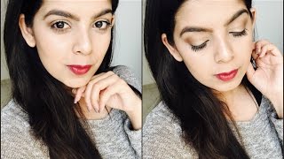 Watch Full Face Using Only a Beauty Blender Challenge | No Brushes Makeup Look Video